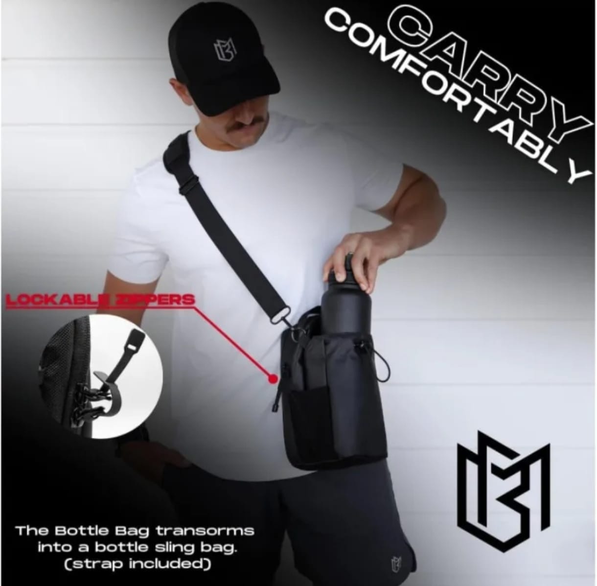 Bolso resistente en el gym
