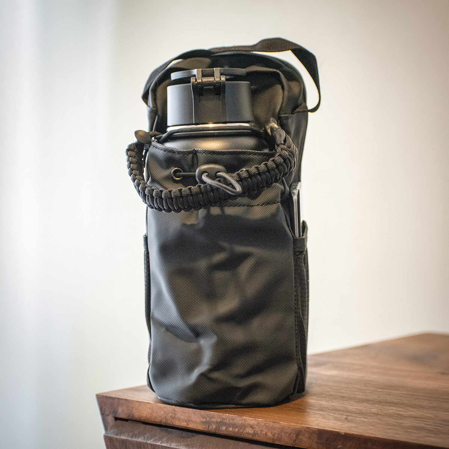 Bolso Magnético Hidrofit Negro - Vista Frontal